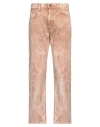 Marni Man Jeans Beige Size 34 Cotton, Cow Leather In Neutral