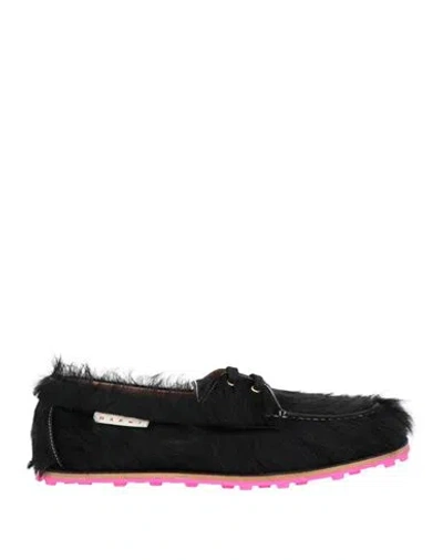 Marni Man Lace-up Shoes Black Size 10 Leather