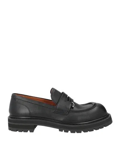 Marni Man Loafers Black Size 9 Leather