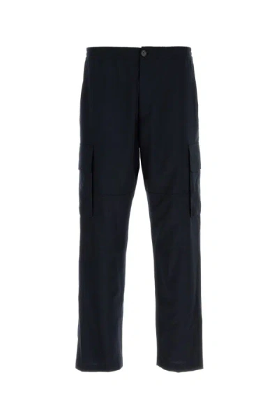 Marni Men Midnight Blue Wool Cargo Pant