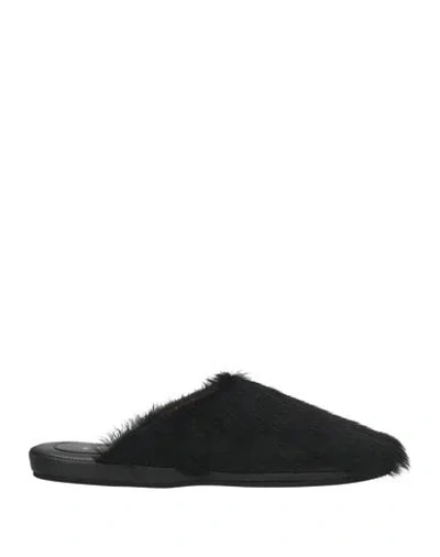 Marni Man Mules & Clogs Black Size 8 Calfskin