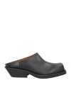 MARNI MARNI MAN MULES & CLOGS BLACK SIZE 9 LEATHER