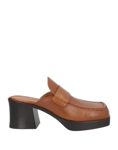 MARNI MARNI MAN MULES & CLOGS TAN SIZE 7 LEATHER