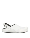 Marni Man Mules & Clogs White Size 9 Leather
