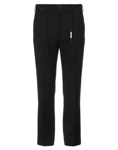 Marni Man Pants Black Size 28 Cotton