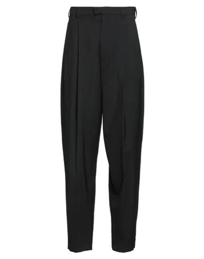 Marni Man Pants Black Size 32 Virgin Wool