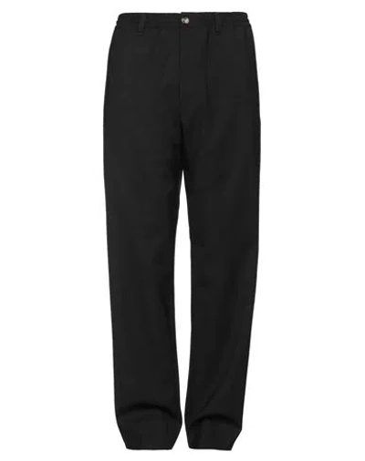 Marni Man Pants Black Size 32 Virgin Wool
