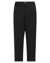 Marni Gabardine Cotton Cropped Trousers In Black