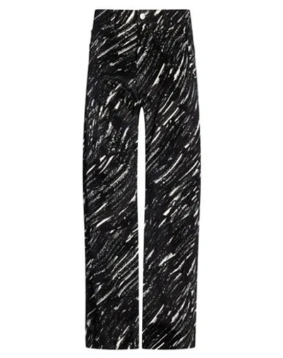 Marni Man Pants Black Size 38 Cotton, Elastane