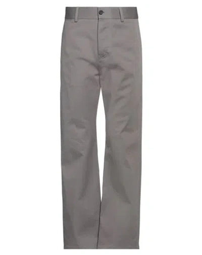 Marni Man Pants Grey Size 34 Cotton, Elastane
