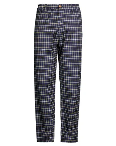 Marni Man Pants Midnight Blue Size 34 Cotton, Virgin Wool