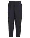 Marni Blue Tropical Wool Crop Trousers In Blue