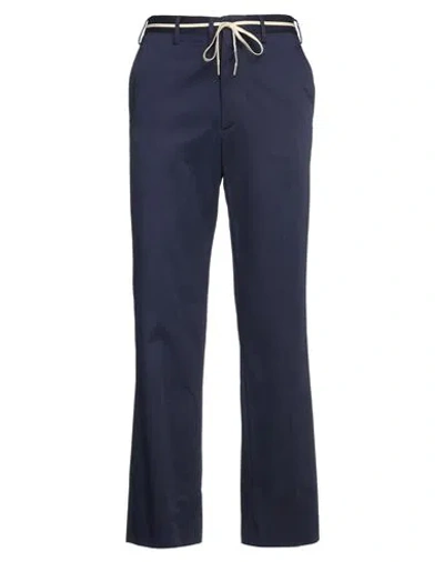 Marni Man Pants Midnight Blue Size 36 Cotton