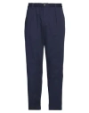 Marni Navy Drawstring Trousers In Navy Blue