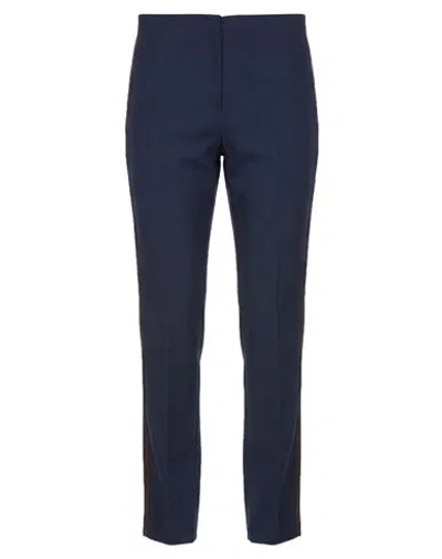 Marni Man Pants Navy Size 30 Virgin Wool In Blue