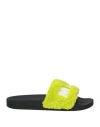Marni Man Sandals Lime Green Size 9 Textile Fibers