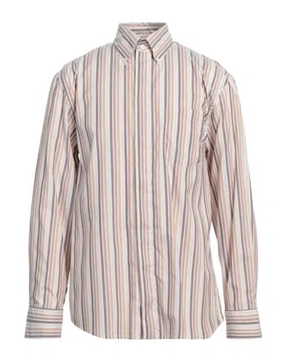 Marni Man Shirt Beige Size 42 Cotton In Neutral