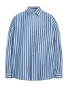 Marni Man Shirt Blue Size 42 Cotton In Multi