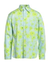 Marni Man Shirt Lime Green Size 40 Cotton