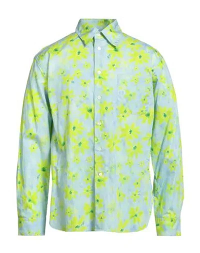 Marni Man Shirt Lime Green Size 40 Cotton