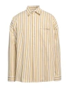 Marni Man Shirt Lime Green Size 44 Cotton In Multi