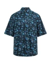 Marni Man Shirt Navy Size 44 Cotton In Blue