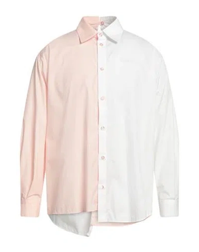 Marni Man Shirt Pink Size 15 Cotton