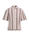 Marni Man Shirt Pink Size 46 Cotton In Multi