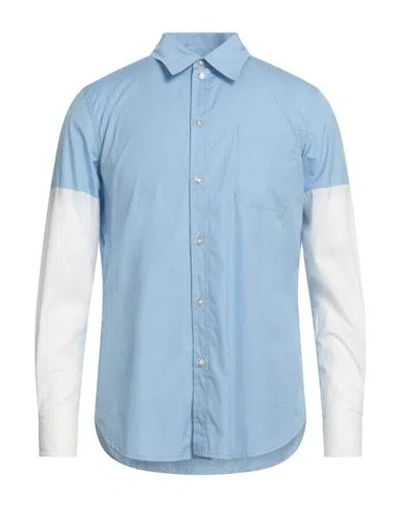 Marni Man Shirt Sky Blue Size 16 ½ Cotton