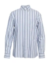 Marni Man Shirt Sky Blue Size 40 Cotton In Blue