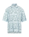 MARNI MARNI MAN SHIRT SKY BLUE SIZE 46 COTTON