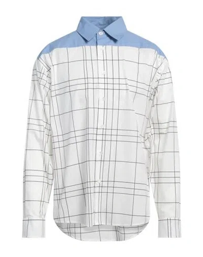 Marni Man Shirt White Size 38 Cotton In Gray