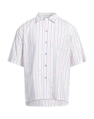 Marni Man Shirt White Size 46 Cotton