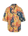 Marni X No Vacancy Inn Men's Galactic Paradise Camp Shirt In Yellow