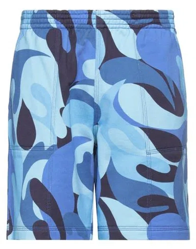 Marni Man Shorts & Bermuda Shorts Azure Size 34 Cotton In Blue