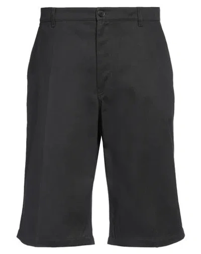 Marni Man Shorts & Bermuda Shorts Charcoal Size 34 Cotton, Polyester In Black