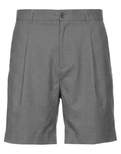 Marni Man Shorts & Bermuda Shorts Grey Size 30 Virgin Wool In Gray