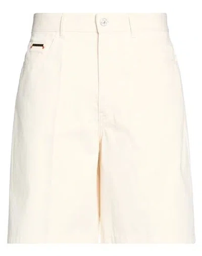 Marni Man Shorts & Bermuda Shorts Ivory Size 34 Cotton In White