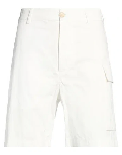 Marni Man Shorts & Bermuda Shorts White Size 36 Cotton