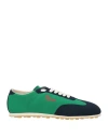 Marni Man Sneakers Green Size 8 Textile Fibers In Green