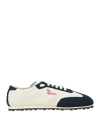 Marni Man Sneakers Ivory Size 7 Textile Fibers In White