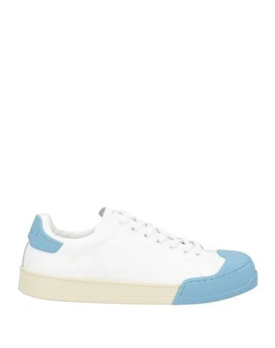 Marni Man Sneakers White Size 9 Leather