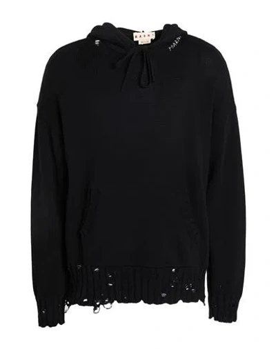 Marni Man Sweater Black Size 40 Cotton