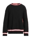 Marni Man Sweater Black Size 42 Alpaca Wool, Virgin Wool, Polyamide In Black