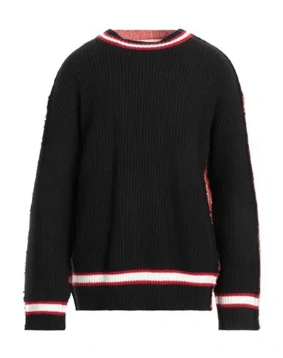 Marni Man Sweater Black Size 42 Alpaca Wool, Virgin Wool, Polyamide