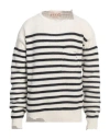 Marni Man Sweater Ivory Size 40 Virgin Wool, Cotton