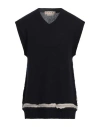 Marni Man Sweater Midnight Blue Size 42 Cashmere, Wool In Black