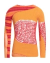 MARNI MARNI MAN SWEATER ORANGE SIZE 42 MOHAIR WOOL, POLYAMIDE, WOOL, VIRGIN WOOL, CASHMERE