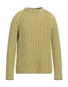 Marni Man Sweater Sage Green Size 40 Virgin Wool, Cashmere In Green