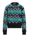 Marni Intarsia Logo Virgin Wool Sweater